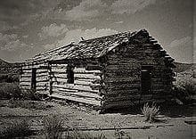 Bryce cabin circa 1881.