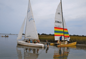 Sailing Club on Lake Crabtree