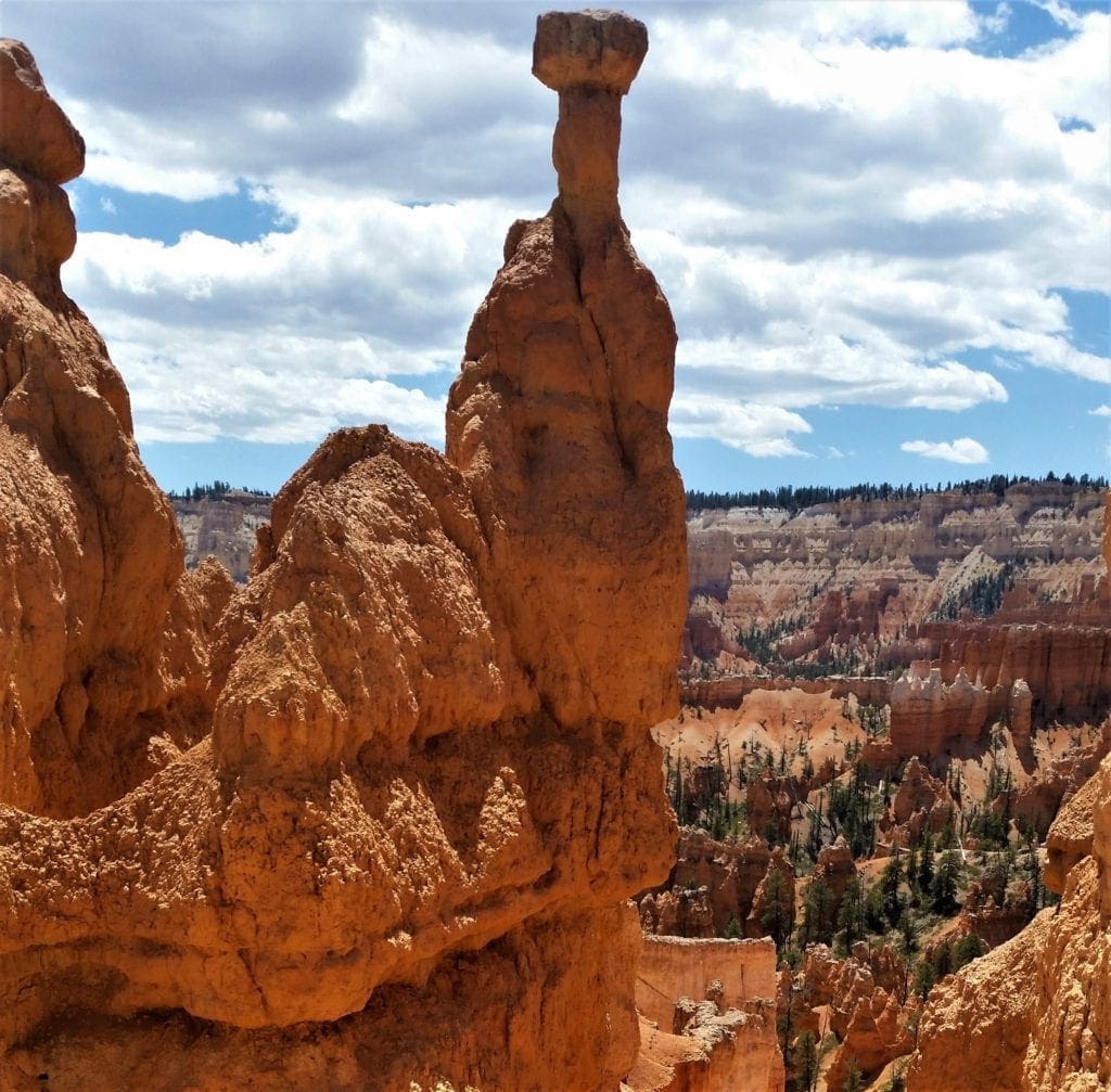 Thor's Hammer, a famous hoodoo in Bryce Canyon