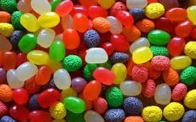 Jelly beans are carbs!