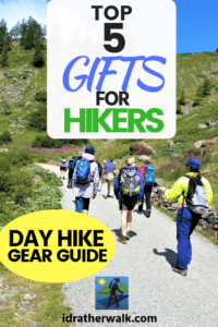 Looking for gifts for hikers on your list? Any hiker or outdoor enthusiast would be happy to get some day hike gear - whether they're just beginners or experts.   I've made a list of some of the basic hike gear everyone needs, and included links to some of my top picks. Gifts for hikers come in all price ranges, too, so you can be sure to find something in your budget.