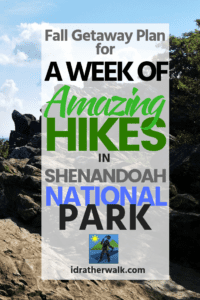 Shenandoah National Park has some of the best hiking in Virginia – and is especially gorgeous in the Fall! I spent a week there and had a great time exploring on my own, but the park has trails, attractions, and lodging for everyone from expert hikers to families with small children. I've written out my 5 day hike itinerary. Maybe it will work for you!