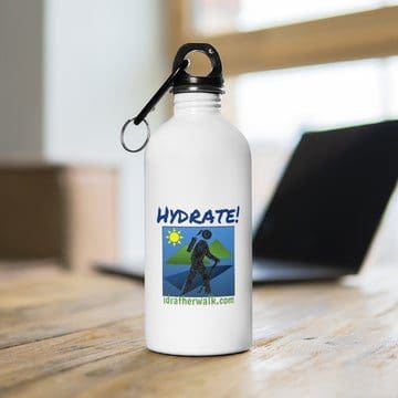 You can find a great selection of water bottles in the IRW Merch shop!