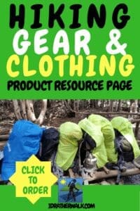 Getting the right outdoor gear and clothing can make the difference between a happy hike and a miserable or even dangerous one.&nbsp; &nbsp; There's a lot of advice out there on what gear you'll need and which products are the best.&nbsp;On this page, you'll find my picks for gear, clothing,&nbsp; and other stuff you might need for your hiking adventures.