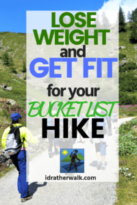 It's not too hard to lose weight hiking and get more fit at the same time! I've made an 8 week training plan to get you ready for your epic hiking vacation.
