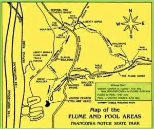 Flume Gorge Trail Map