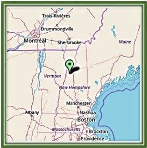 Lincoln, NH is about a 90 minute drive from Manchester