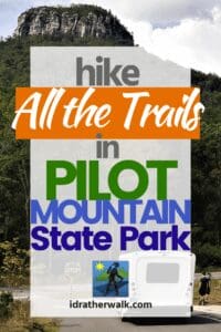 Pilot Mountain State Park offers hikers mountainous trails, camping, climbing and spectacular scenery - all within a couple of hours' drive from the Raleigh area. Whether you visit this park with your family, with friends or on your own, the trails and local attractions are fantastic, and the view from the mountain summit never loses it's charm.