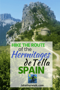 When you're in Tella, Spain you can enjoy the Hermitages de Tella walk which takes you to three beautiful Romanesque chapels. Our hike started outside our lodgings at Casa Ruben, and for a little ways along the northern route of the Camino de Santiago, to make it a more satisfying and scenic historic hike - with more adventures to come!