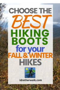 A change in the seasons means you need a change in your hiking boots! Learn how to choose the best fit for your feet and the best boots for the weather - and buy recommended boots right from this page.