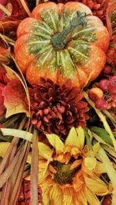 Flowers and gourds make great centerpieces or decorations!