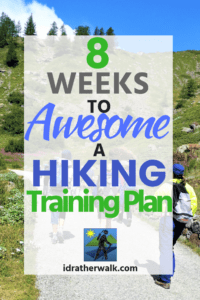 I'm starting an 8 week hiking training plan next week. I've planned a trip to Kauai for early January - and it includes a pretty tough hike. So, my goal is to be strong enough to do the hike and all the things without any struggle. That's where my training program comes in. Maybe it will help you reach your goals, too. 