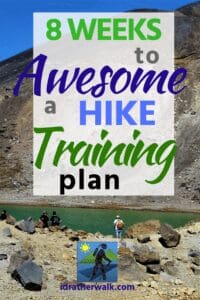 I'm starting an 8 week hiking training plan next week. I've planned a trip to Kauai for early January - and it includes a pretty tough hike. So, my goal is to be strong enough to do the hike and all the things without any struggle.&nbsp;That's where my training program comes in. Maybe it will help you reach your goals, too. 