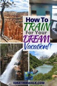 Some vacations need more prep than just getting a new swimsuit. Here are my notes from a 6-week hike training plan that will have you back in shape just in time for your Summer adventure!