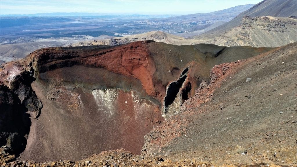 View into the Red Crater