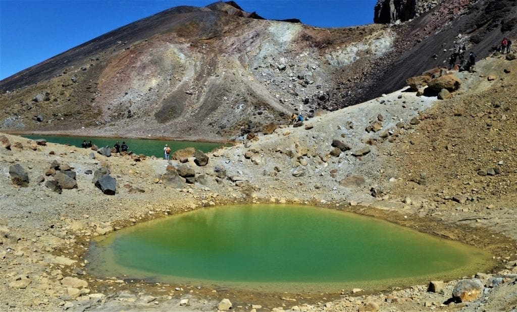 The Tongariro Alpine Crossing, a 12 mile day hike on New Zealand