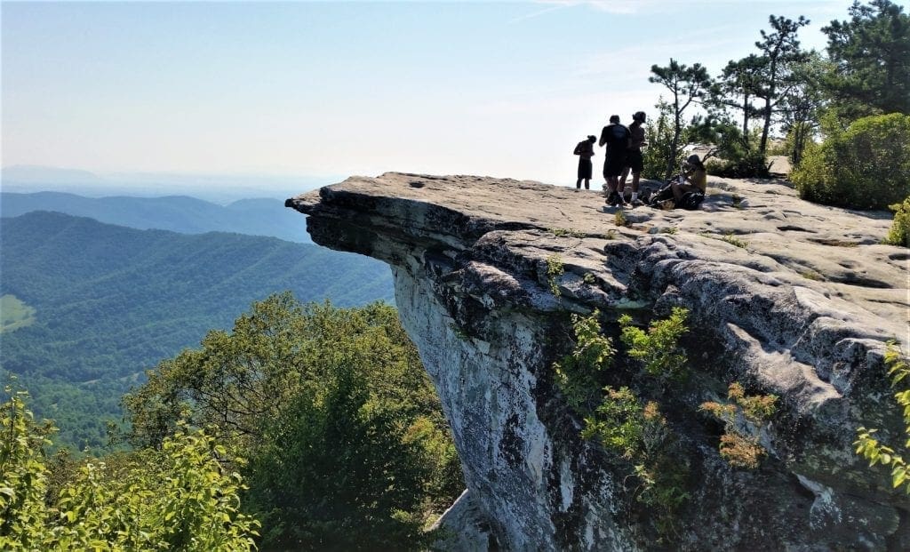 McAfee Knob is the most photographed spot on the Appalachian Trail.