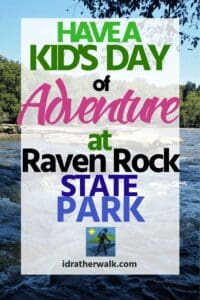 Raven Rock State Park near Lillington, North Carolina, was a favorite day trip when my daughter was in grade school. There are lots of hiking trails even short enough for smaller kids, and they have great features along the way. Raven Rock, the massive stone that gives the park it's name, and two sets of rapids on the Cape Fear River are just two of the natural assets that make this park a great kids day out. Get more info for your visit here!