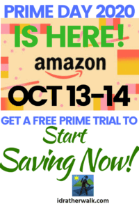 To get all of the good deals - and the Prime Day Concert!! - you have to have an Amazon Prime account. Get the link to your Free 30-day Prime Trial and start saving on early Prime Day deals today! Prime Day 2020 will be a 48-hour sale event held on October 13-14!