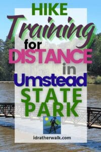 If you're a hiker local to Cary or Raleigh, NC, and you're distance training for a longer thru-hike, it's hard to find any single trail much longer than the 7.2 mile Sycamore Trail in Umstead State Park. But you can combine several hikes to make a training route as long as you like!