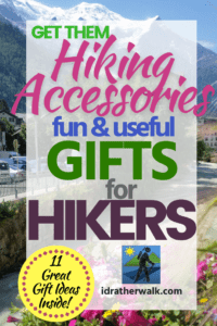 Hiking accessories are a great choice for your hikey loved ones. But if you’re not a hiker yourself, you might not know what they could use. Read on to learn about 11 kinds of useful hiking do-dads you can give your outdoorsy friend or loved one without breaking the bank!