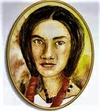 Portrait of Mary Musgrove, interpreter for Tomachichi.