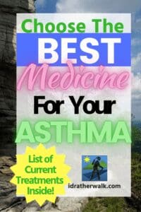 If you or your children are asthmatic,&nbsp;you've probably spent a lot of time looking for the best medicine for your asthma. I'll tell you about the best asthma medicines available now, and the asthma medicines I've used that helped my chronic asthma.