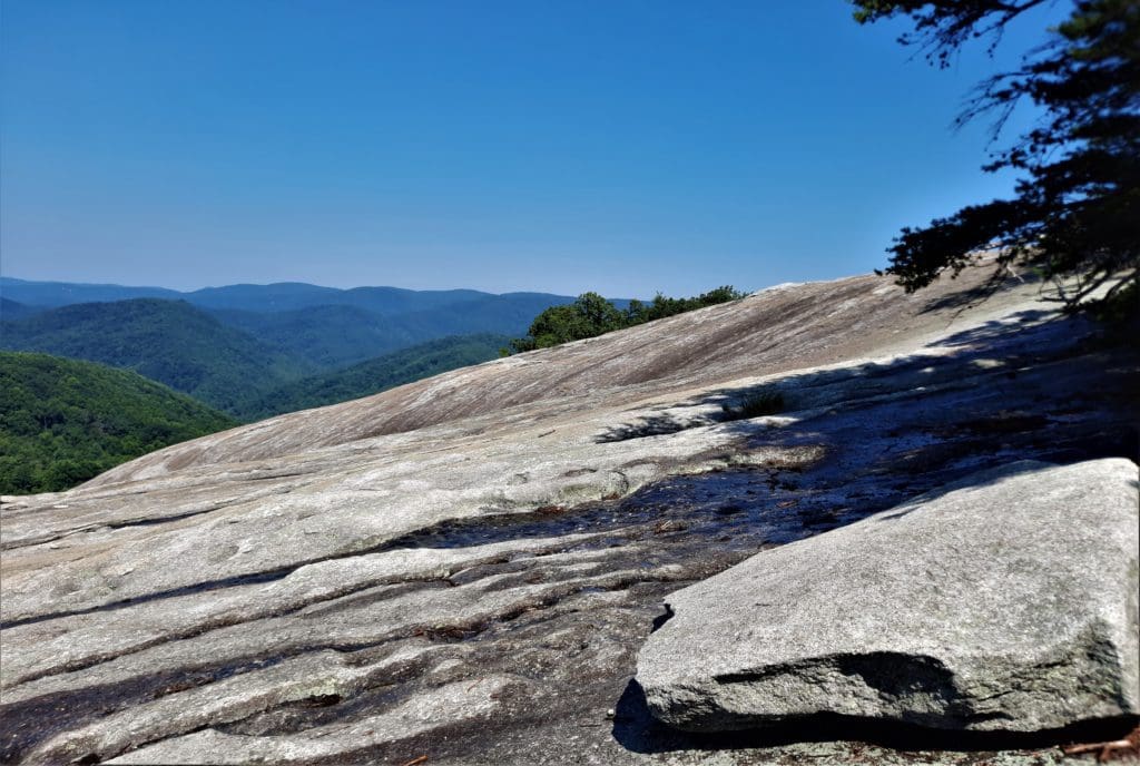 View from the bald at Stone Mountain