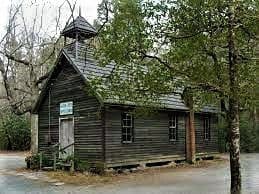 Garden Creek Baptist Church, established 1897.