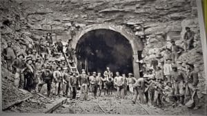 Coal miners in the New River Gorge area.