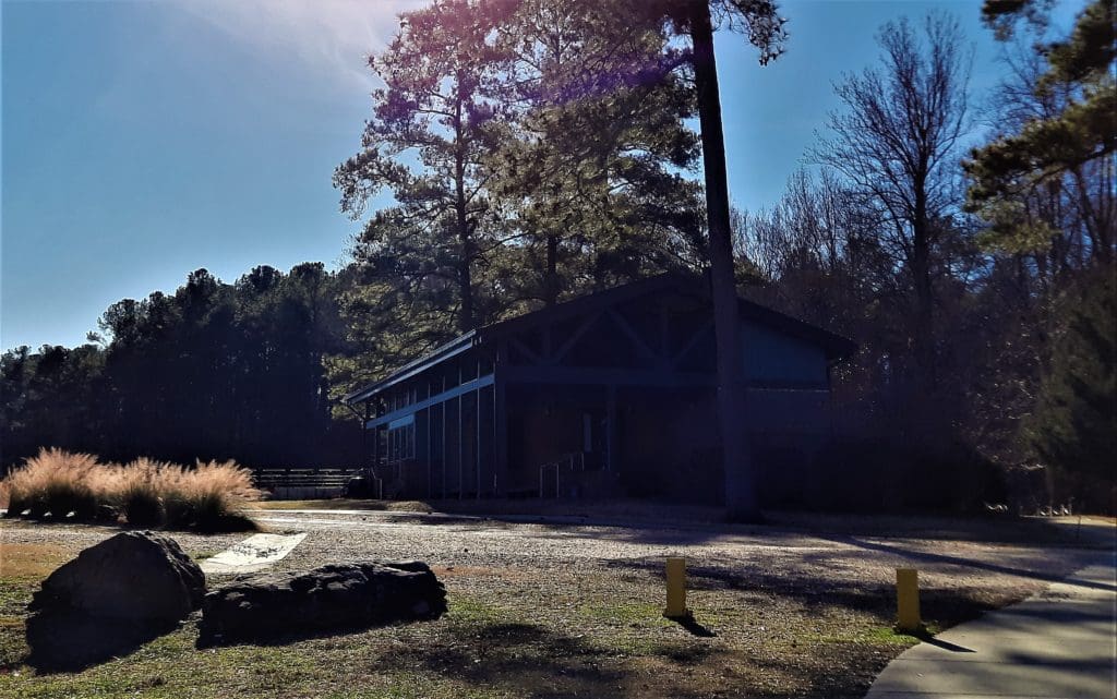 Visitors Center at Wilkerson Nature Preserve in Raleigh.