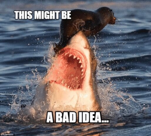 If it seems like a bad idea....