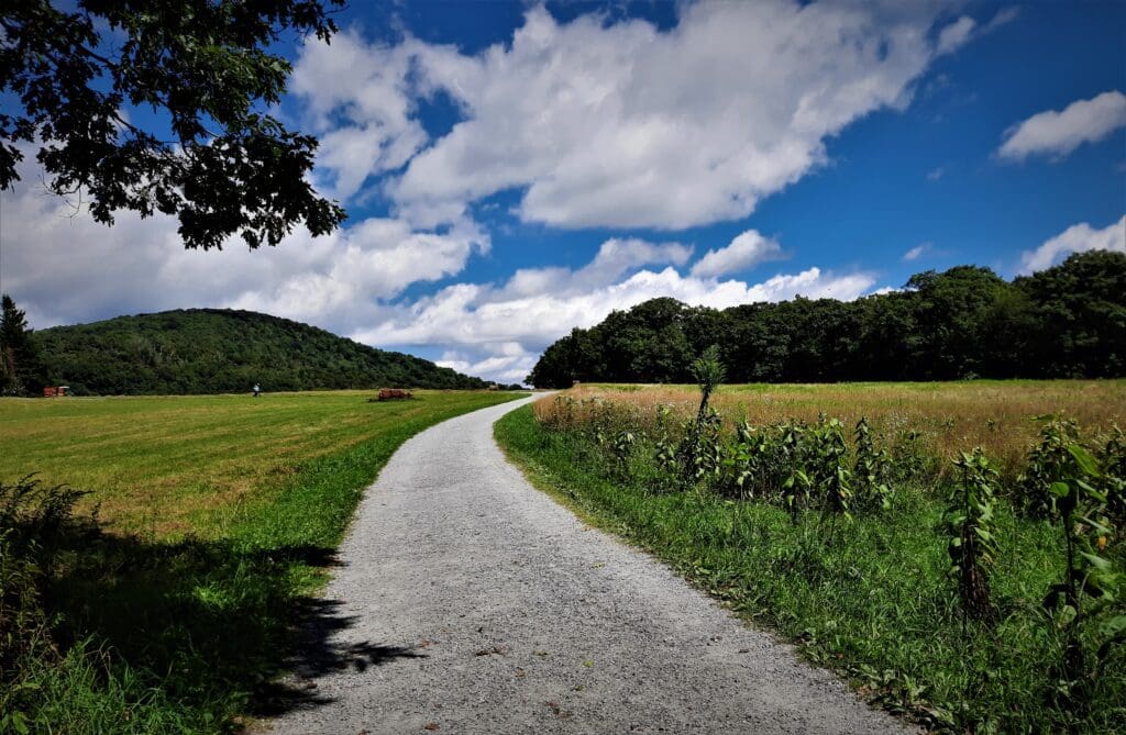 More than 25 miles of carriage roads cross the estate.