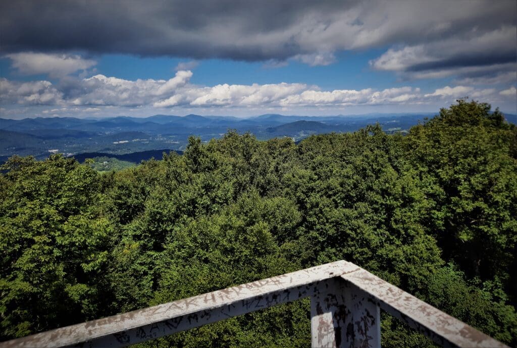 View from the Flat Top Observation Tower.