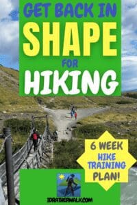 It's time to get back in shape before those Winter holiday get-togethers! As a bonus, you'll also be in shape for your Winter hiking adventures, too. I'm starting a 6-Week Re-Fit Training Plan to regain what I've lost during a recent illness. However you lost your fitness edge, you can get it back!