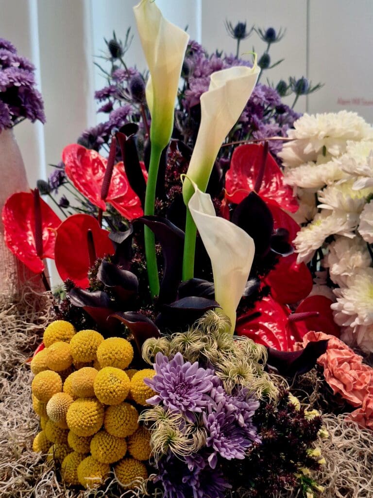 Beautiful florals at Art in Bloom