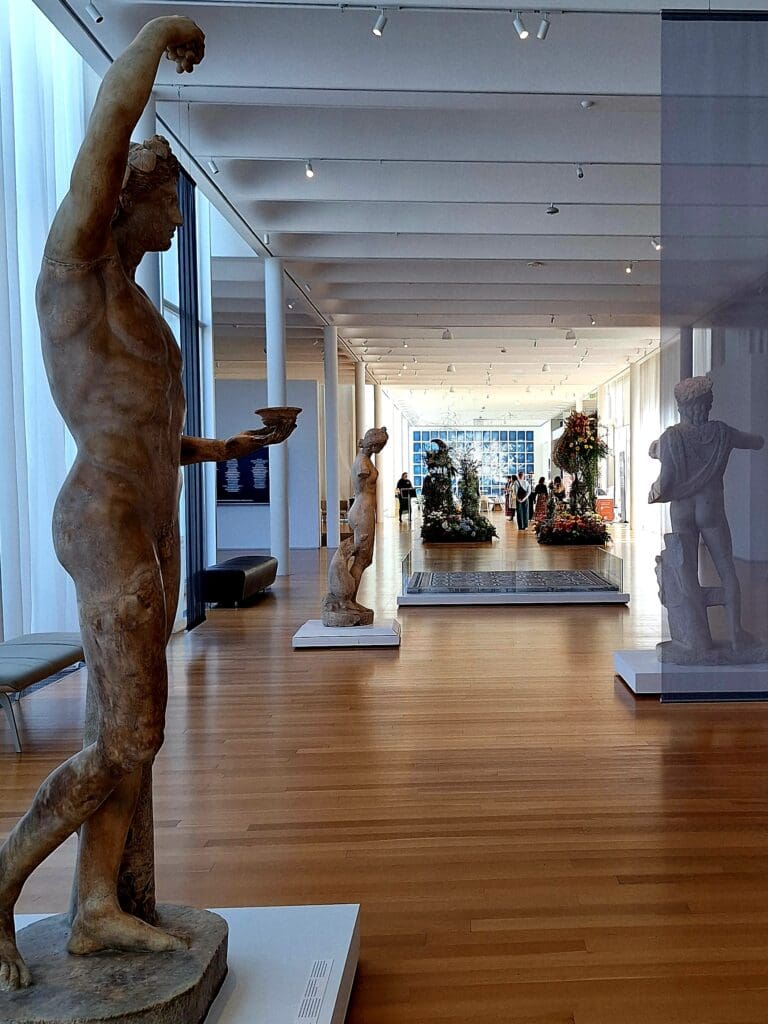 Sculptures in the West Building host Art in Bloom